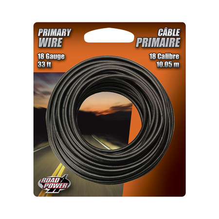 SOUTHWIRE Wire Primary 18Ga33' Blk 55667333